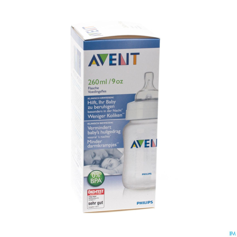 Avent biberon sans bpa polypropyl.260ml