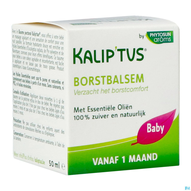 Kalip'tus baume bebe nf 50ml rempl.2381416