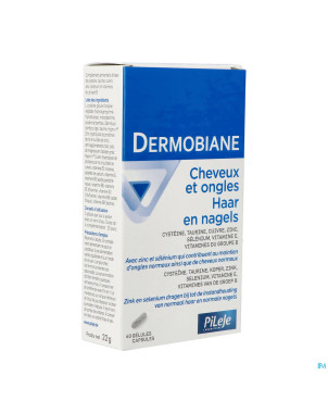 Dermobiane cheveux et ongles gel 40x605mg
