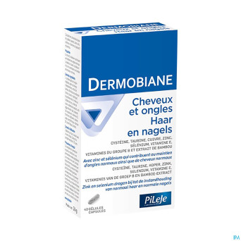 Dermobiane cheveux et ongles gel 40x605mg