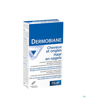 Dermobiane cheveux et ongles gel 40x605mg