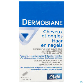 Dermobiane cheveux et ongles gel 40x605mg