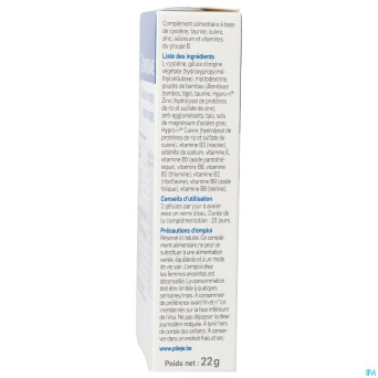 Dermobiane cheveux et ongles gel 40x605mg