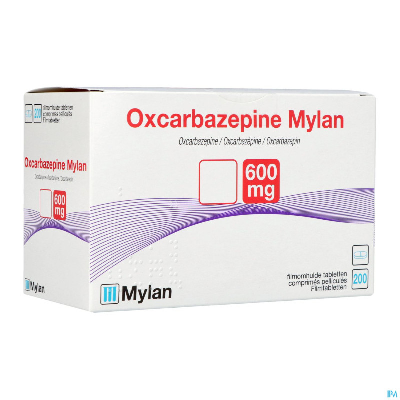 Oxcarbazepine viatris 600mg comp pell 200