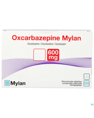 Oxcarbazepine viatris 600mg comp pell 200