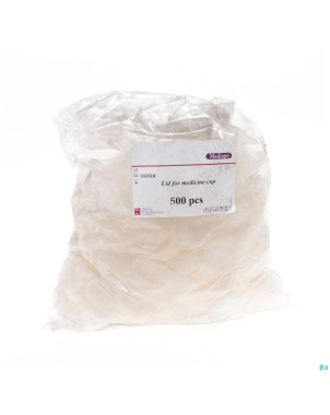 Gobelet medicament couvercle 500 2pharma