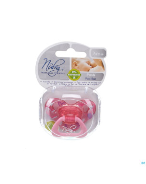 Nuby nt sucette ortho posh sil  +6m +boite 1 67535