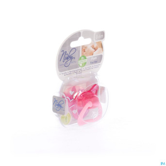 Nuby nt sucette ortho posh sil 0-6m +boite 1 67535