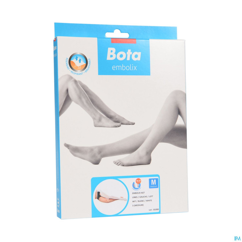 Bota embolix agt gauche blanc n3
