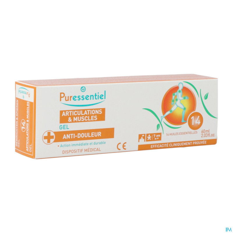 Puressentiel articulation gel 14 hle ess    60ml