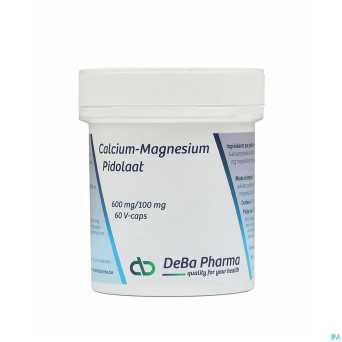 Calcium magnesium pidolate 600/100mg v-caps 60