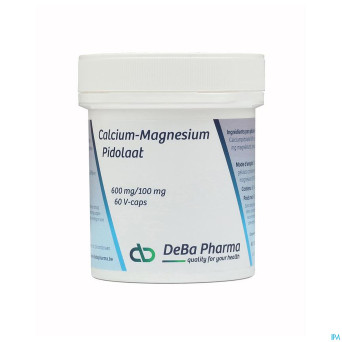 Calcium magnesium pidolate 600/100mg v-caps 60