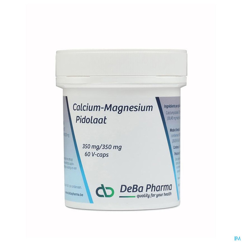 Calcium magnesium pidolate 350/350mg v-caps 60