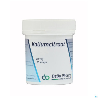 Citrate potassium 600mg   v-caps 60    deba