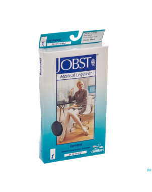 Jobst opaque 20-30 c2 genou noir fc    xl 7848823
