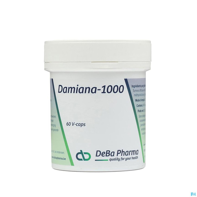 Damiana-1000    v-caps 60    deba