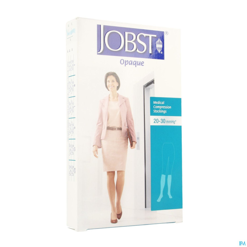 Jobst opaque 20-30 c2 genou noir fc    l 7848923