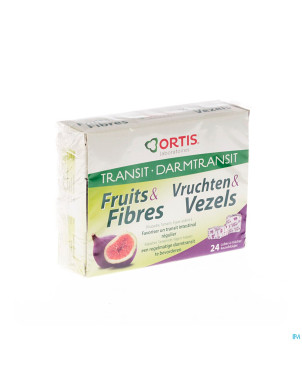 Ortis fruits & fibres    cube 1x24