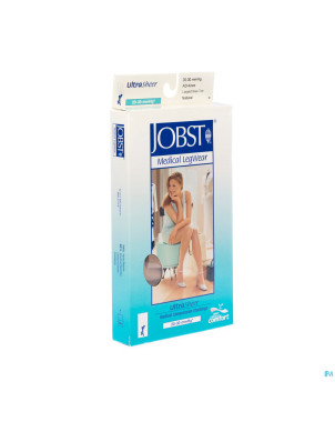 Jobst opaque 20-30 c2 genou ort.ouv. natural fc  l