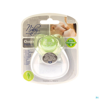 Nuby nt sucette ortho classic sil  +6m+bte 1 67522