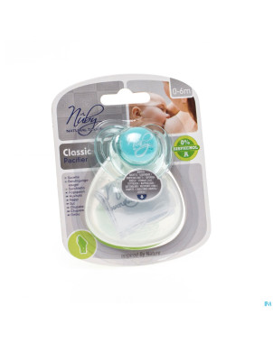 Nuby nt sucette ortho classic sil 0-6m+bte 1 67522