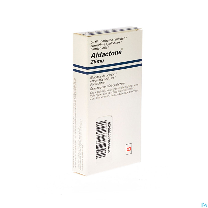Aldactone pi pharma comp 50 x  25 mg pip