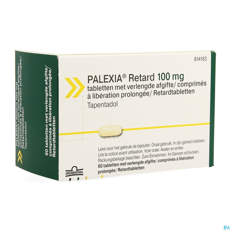 Palexia retard 100 mg comp  60 x 100 mg ud