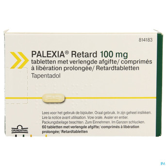 Palexia retard 100 mg comp  60 x 100 mg ud