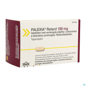 Palexia retard 150 mg comp  60 x 150 mg ud