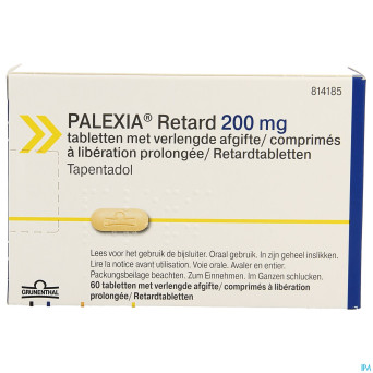Palexia retard 200 mg comp  60 x 200 mg ud