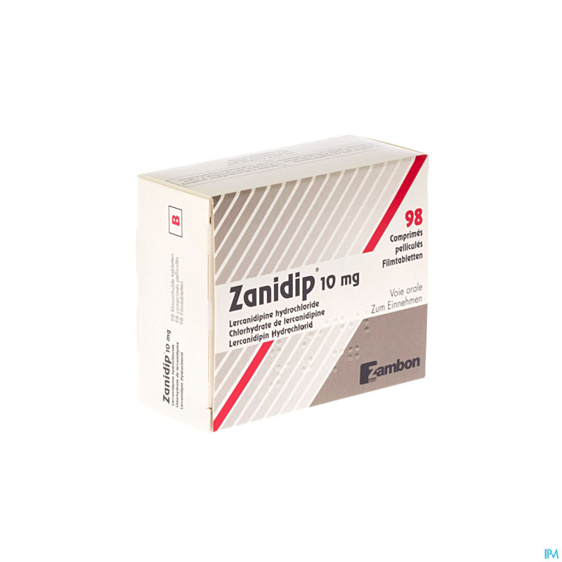 Zanidip comp 98 x 10 mg