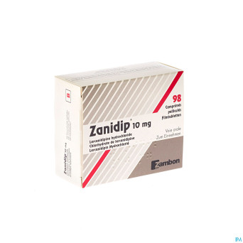 Zanidip comp 98 x 10 mg