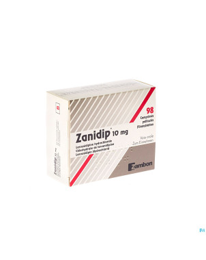Zanidip comp 98 x 10 mg