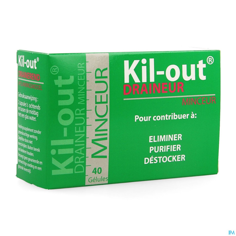 Kil out draineur minceur    caps  40