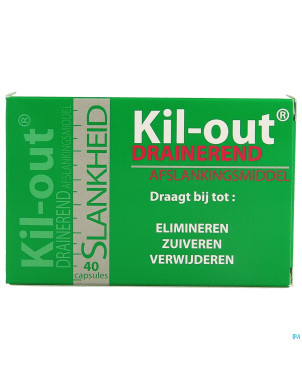 Kil out draineur minceur    caps  40