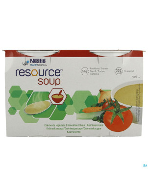 Resource soup legumes    4x200ml 12112467