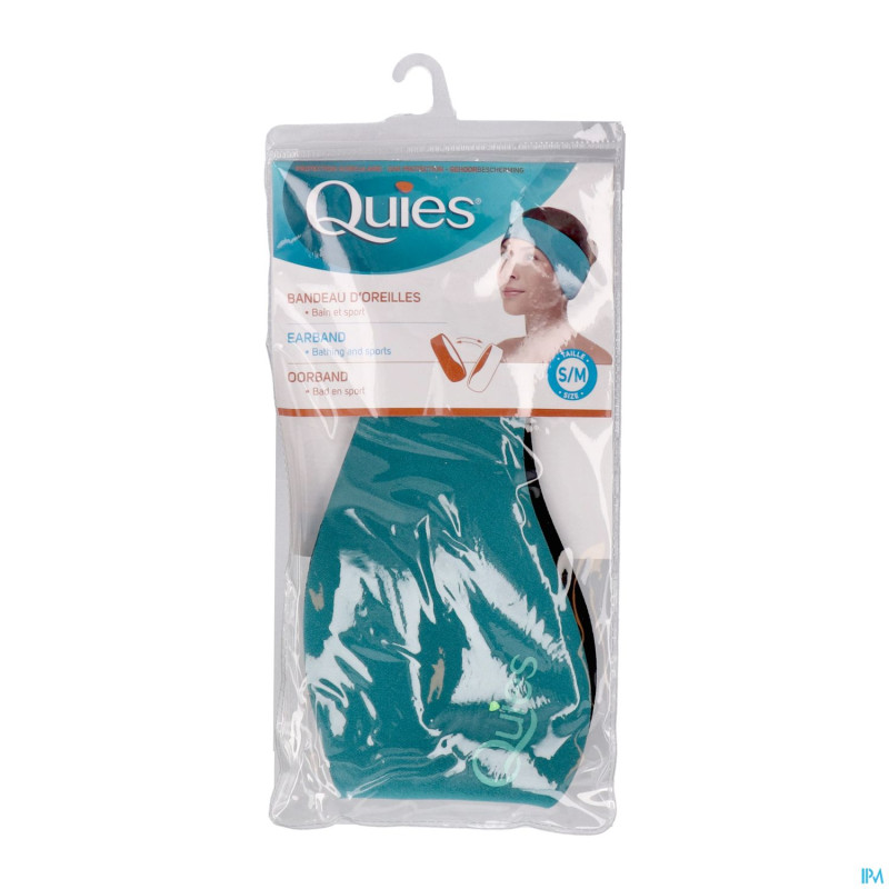 Quies bandeau oreille bain et sport petite taille