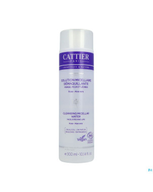Cattier perle d'eau sol micellaire demaq bio 300ml