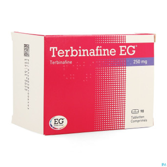 Terbinafine eg 250 mg eg tabl 98 x 250 mg
