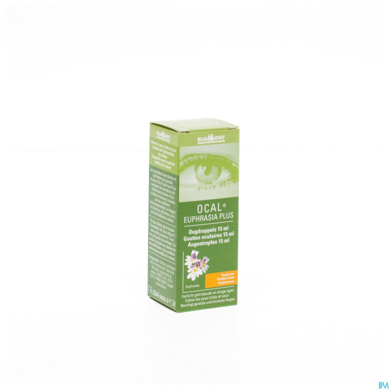Ocal euphrasia plus gutt oculaire 15ml