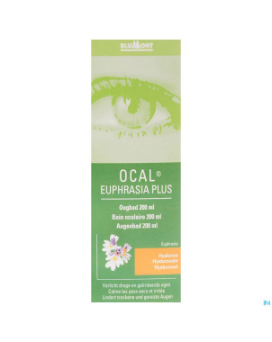 Ocal euphrasia plus bain oculaire 200ml