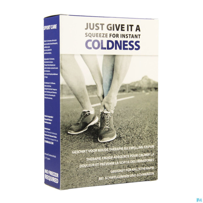 Star balm fast cold pack 11,5cmx19cm 2x75g