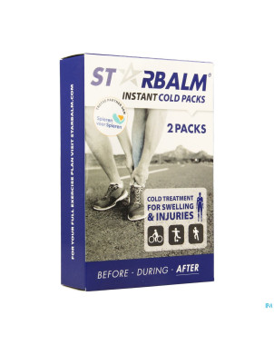 Star balm fast cold pack 11,5cmx19cm 2x75g