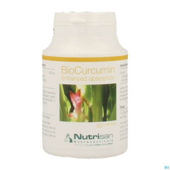 Biocurcumin    pot caps 60    nutrisan