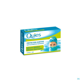 Quies protection auditive natation maxi sil.3paire