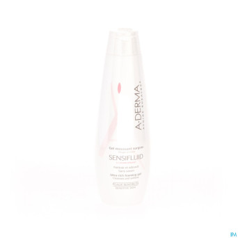 Aderma sensifluid gel moussant surgras 250ml
