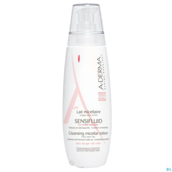 Aderma sensifluid lait demaq  200ml