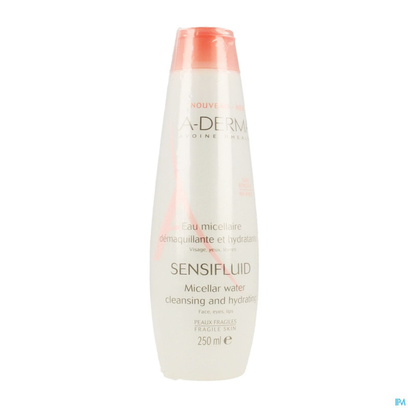 Aderma sensifluid eau micellaire 250ml