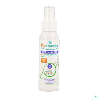 Puressentiel deo spray bio 3 huiles ess.    50ml