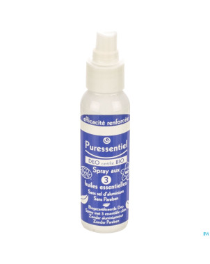 Puressentiel deo spray bio 3 huiles ess.    50ml